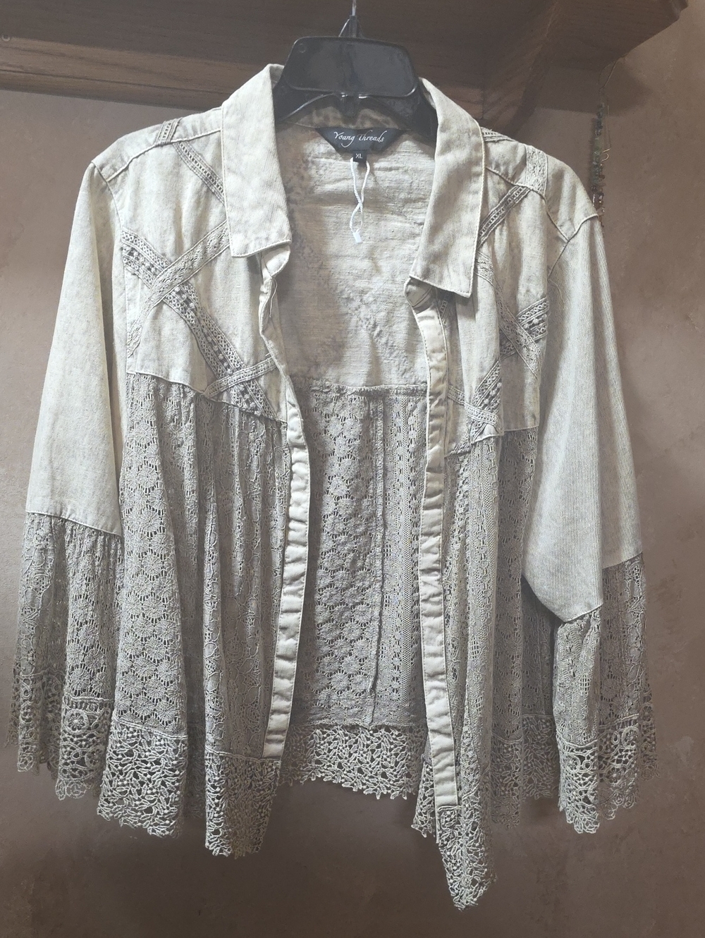 Young Threads Lace Jacket